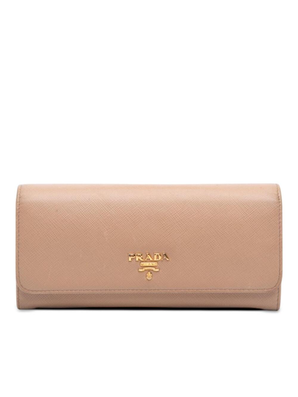 Prada Saffiano Continental Flap Wallet #313108P31B